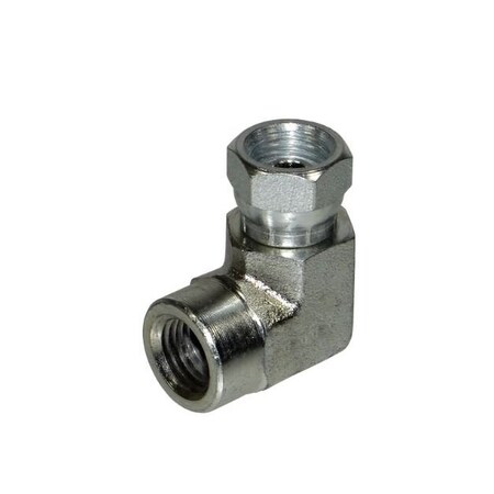 Bedford Precision Parts Bedford Precision Swivel Adapter 1/4 NPTF x 1/4 NPSF 90 deg 12-201
